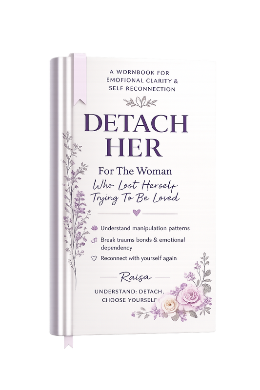 Detach Her For The Woman Who Lost Herself Trying To Be Loved