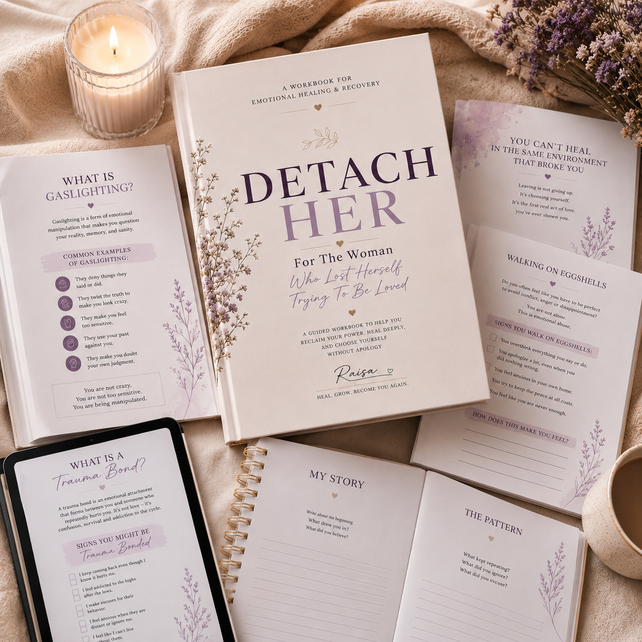 Detach Her For The Woman Who Lost Herself Trying To Be Loved
